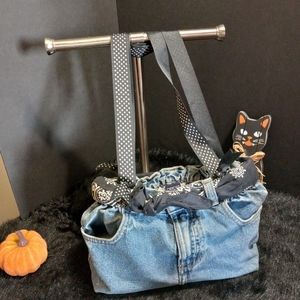 Denim purse